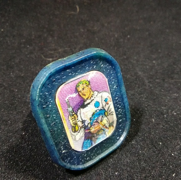 Vintage flicker flasher ring 1960s - Picture 6 of 6